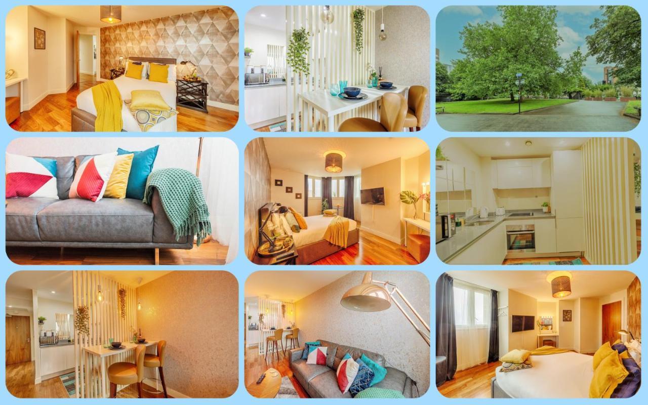Luxury 9Ine Broad Street Apartments, Beautiful City View, Public Parking, Μπέρμιγχαμ Εξωτερικό φωτογραφία